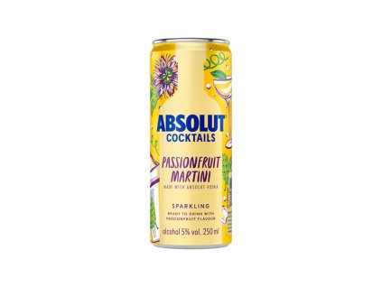 ABSOLUT Passion Fruit 5 % 12 x 250 ml