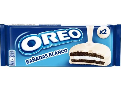 Oreo Baňadas Sušenky máčené v bílé čokoládě 41g