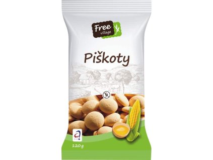 Free Village Piškoty bez lepku 120g