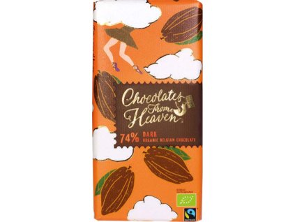 Chocolates From Heaven Čokoláda hořká 74% BIO 100g