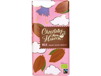 Chocolates From Heaven Čokoláda mléčná BIO 100g