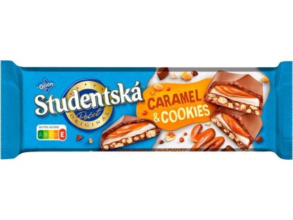 Orion Studentská pečeť Čokoláda mléčná karamel+cookies 235g