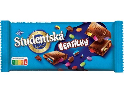 Orion Studentská pečeť Čokoláda mléčná s mini lentilkami 150g
