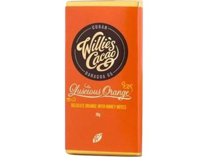 Williés Cacao Čokoláda hořká pomeranč Cuban 65% 26g