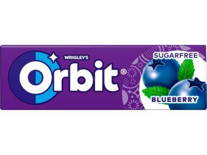 Orbit Žvýkačky blueberry 14g (30ks)