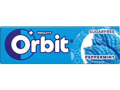 Orbit Žvýkačky peppermint 14g (30ks)
