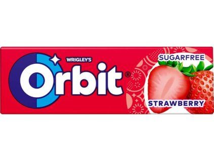 Orbit Žvýkačky strawberry 14g (30ks)