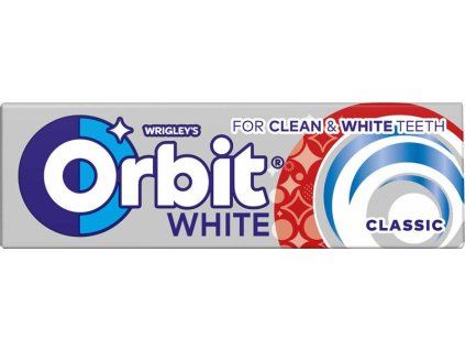 Orbit Žvýkačky white classic 14g (30ks)