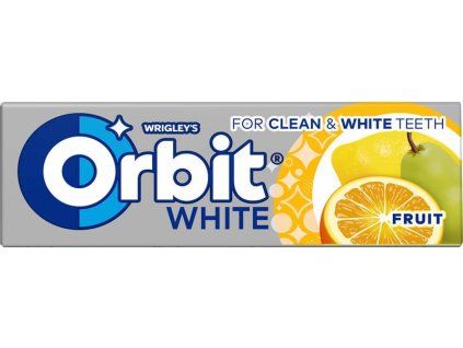 Orbit Žvýkačky white fruit 14g (30ks)