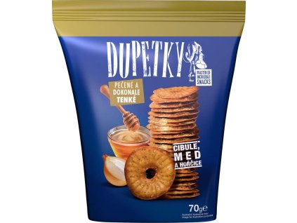 Alka Dupetky Snack pečený hořčice+med+cibulka 70g