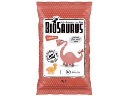 Biosaurus Krekry kečup 50g
