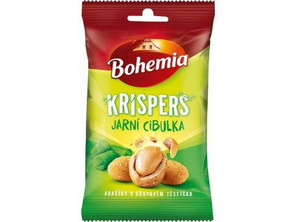Bohemia Krispers Arašídy v těstíčku jarní cibulka 60g