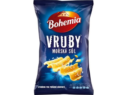 Bohemia Vruby Chipsy solené 120g