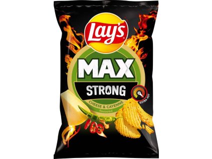Lay's Chipsy Max Strong Cheese & Cayenne 120g