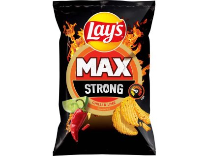 Lay's Chipsy Max Strong Chilli & Lime 120g