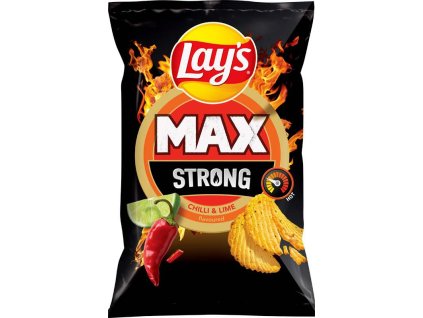 Lay's Chipsy Max Strong Chilli & Lime 190g