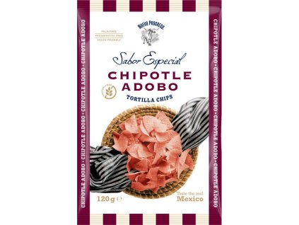 Nuevo Progreso Tortilla chipsy chipotle adobo 120g