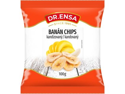 DR.ENSA Banán chips kandovaný 100g