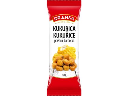 Dr.Ensa Kukuřice pražená solená s příchutí barbecue 60g