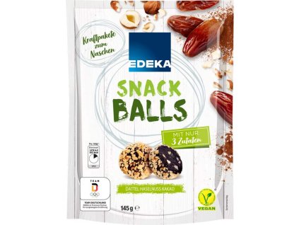 Edeka Energetické kuličky z datlí, ořechů a kakaa 145g