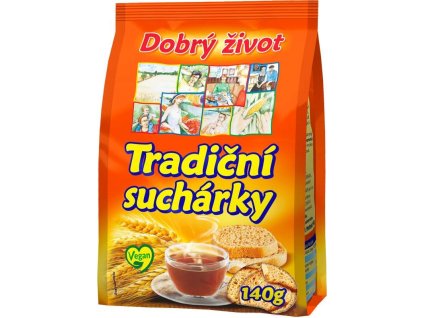 Dobrý život Tradiční suchárky 140g