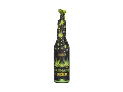 cannabis beer wrapped black canna74B 1