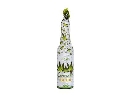 cannabis beer wrapped white canna74W 1