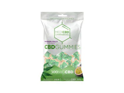 300mg cbd passion fruit gummy bears medicbd canna21 1