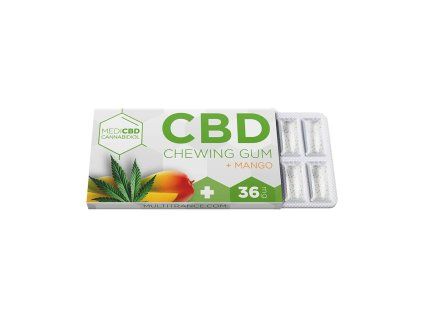36mg medi cbd mango chewing gum canna34 single 1