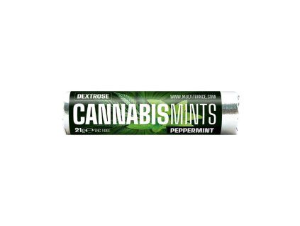 cannabis peppermint mints roll canna39 1