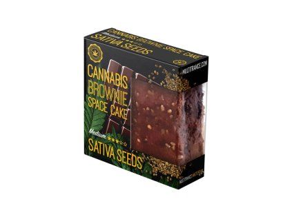cannabis brownie space cake sativa seeds medium flavour canna101MB side 1