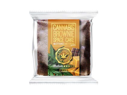 cannabis fudge brownie space cake medium flavour canna76M 1
