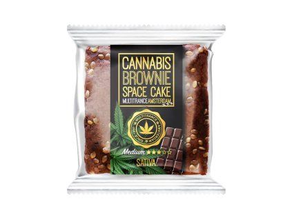 cannabis brownie space cake sativa medium flavour canna101M 1