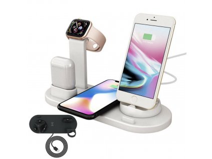 5454 1 5454 1 nabijeci bezdratovy stojanek 3v1 barva cerna