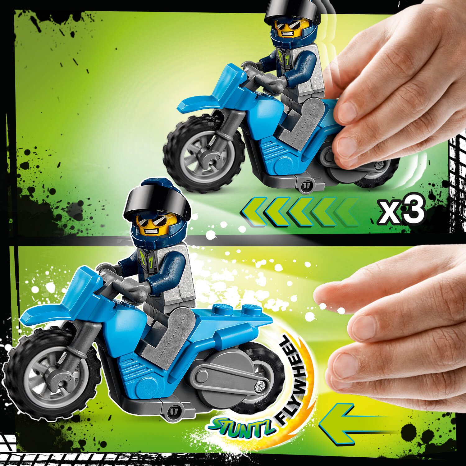 Motorka se setrvačníkem
