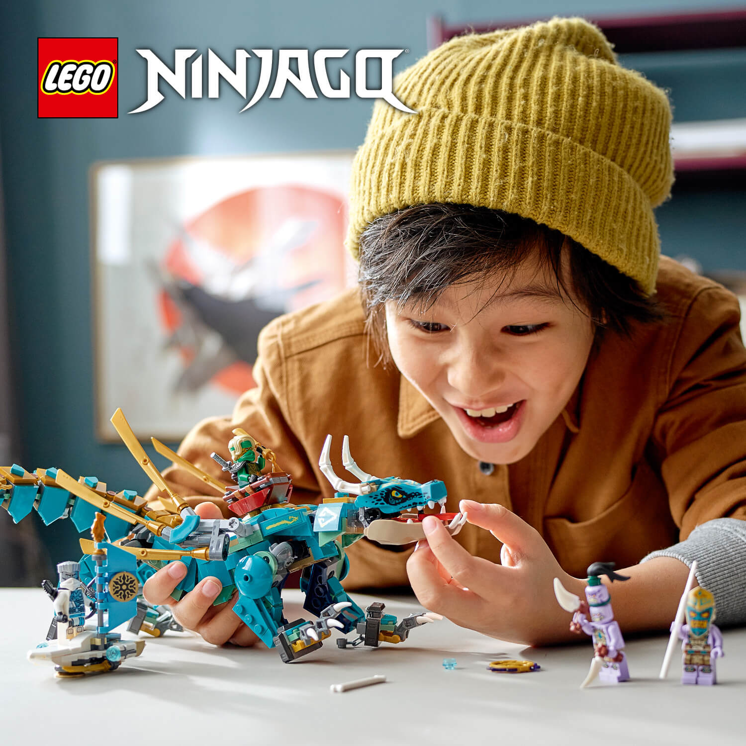 Úžasný NINJAGO® model draka