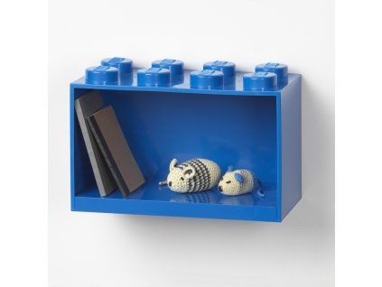 LEGO 41151731 Brick 8 závesná polica - modrá
