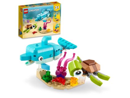 LEGO® Creator 31128 Delfín a korytnačka