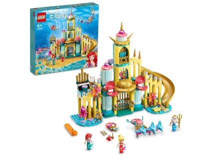 LEGO® Disney 43207 Arielin podmorský palác