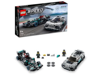 LEGO® Speed Champions 76909 Mercedes-AMG F1 W12 E Performance a Mercedes-AMG Project One