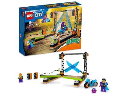 LEGO® City 60340 Kaskadérska výzva s čepeľami