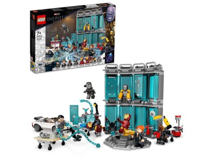 LEGO® Marvel 76216 Zbrojnica Iron Mana