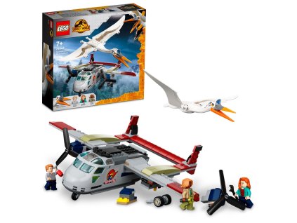 LEGO® Jurassic World 76947 Quetzalcoatlus – prepadnutie lietadla