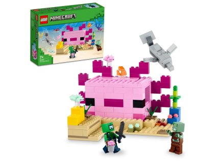 LEGO® Minecraft 21247 Dom axolotlov