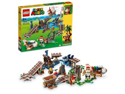 LEGO® Super Mario 71425 Diddy Kongova jazda v banskom vozíku – rozširujúci set