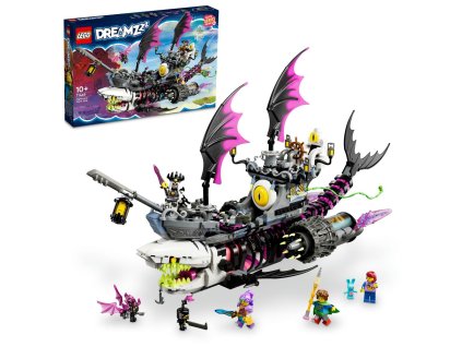 LEGO® DREAMZzz™ 71469 Žraločia loď z nočných môr