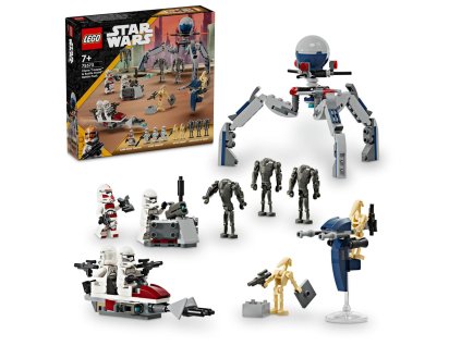 LEGO® Star Wars 75372 Bojový balíček Klonového vojaka a Bojového droida