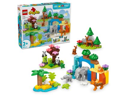LEGO® DUPLO® 10446 Rodinky divokých zvierat 3 v 1