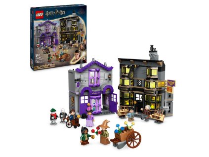 LEGO® Harry Potter 76439 Ollivanderov obchod a Obchod madam Malkinovej