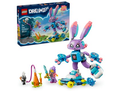 LEGO® DREAMZzz™ 71490 Izzie a herný zajačik Bunchurro